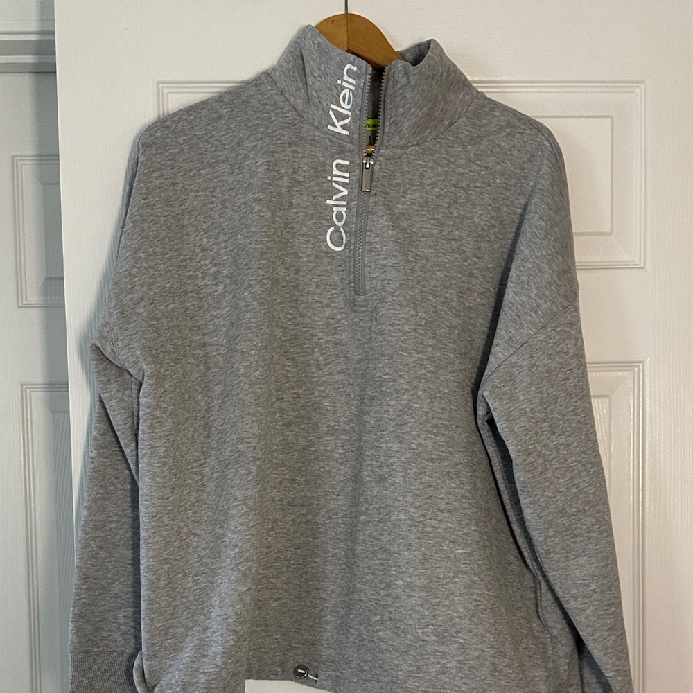 Calvin Klein Heather Gray Pullover